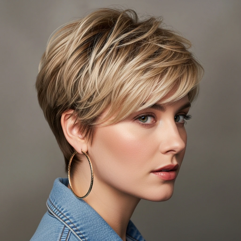 Trabajo de peluquería: corte bob moderno